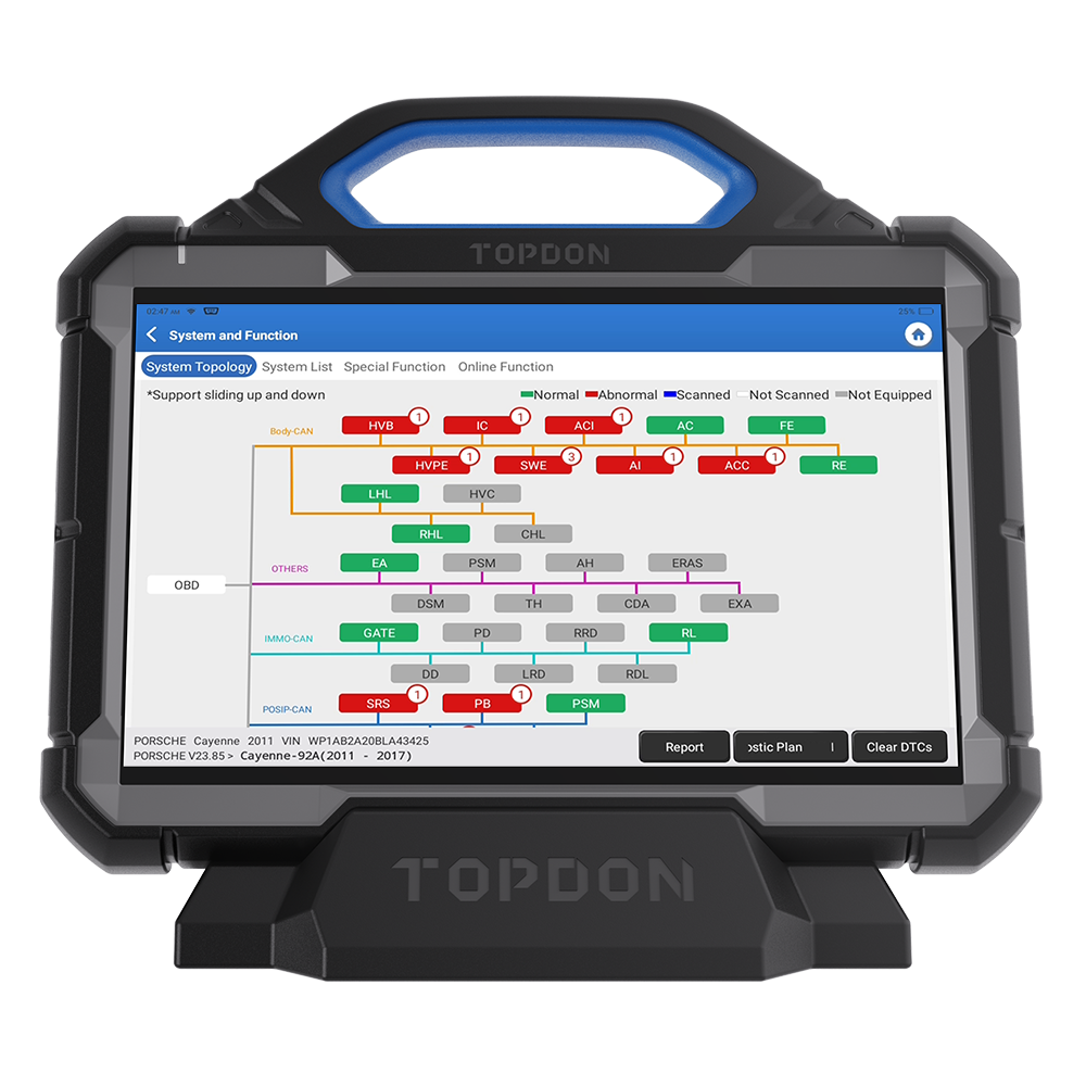 Topdon Phoenix Max | Appareil de diagnostic | Voiture