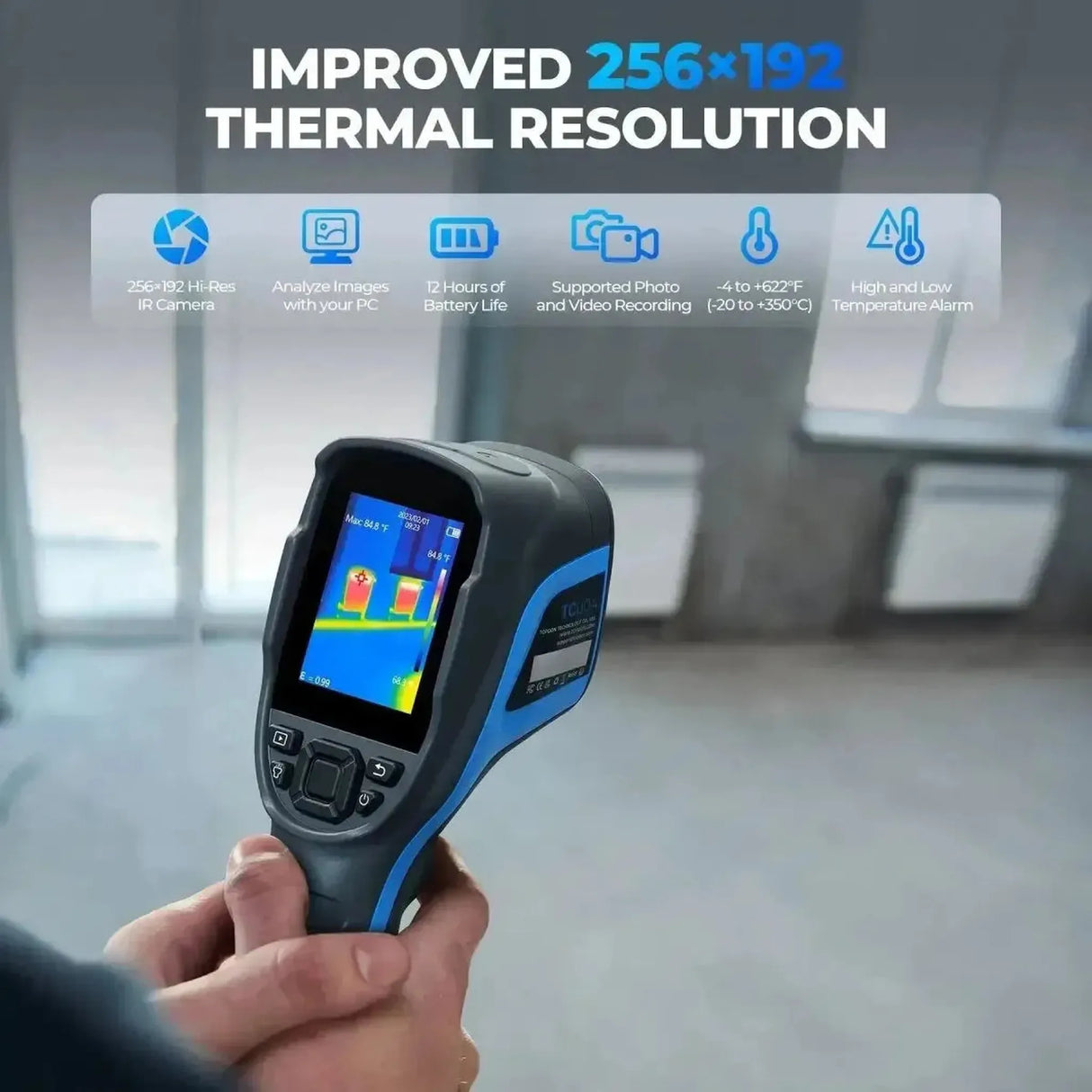 Topdon TCView TC004 | Caméra thermique