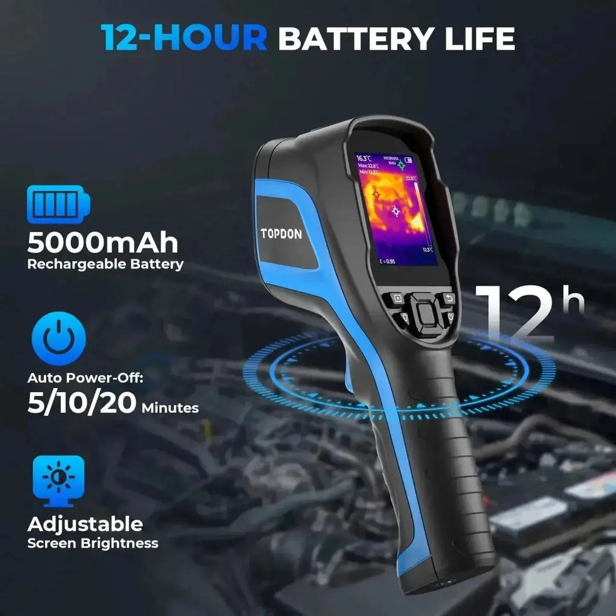Topdon TCView TC004 | Caméra thermique