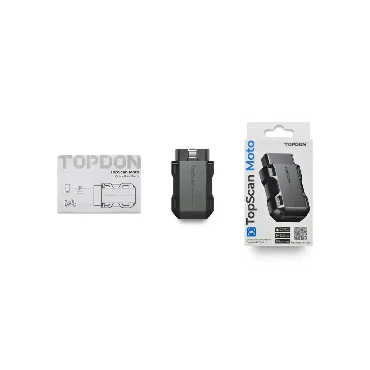 Topdon TopScan Moto | Appareil de diagnostic | Moto