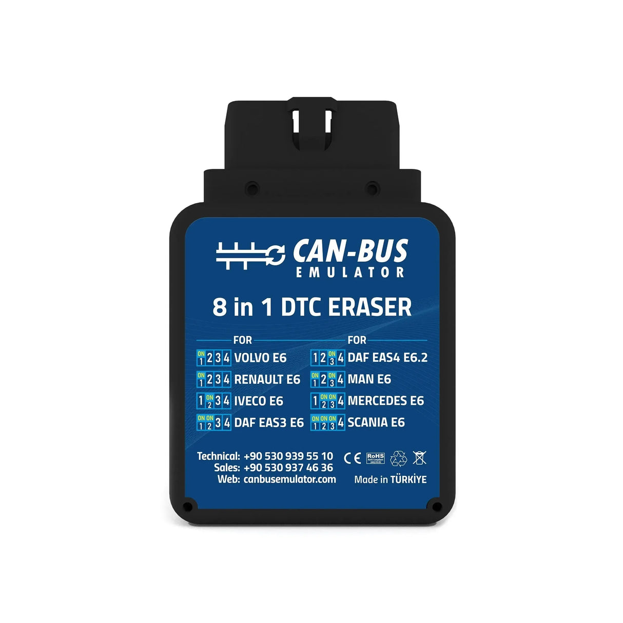 Universel (Euro 6/6.2) | Supprimeur de codes d'erreur | Camion