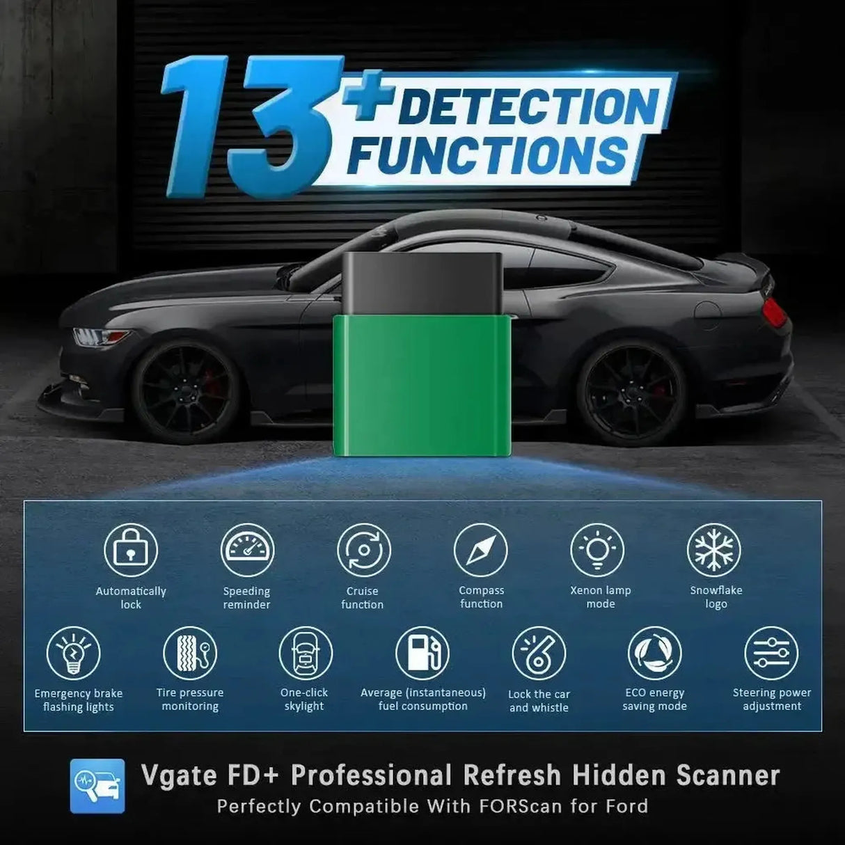 Vgate vLinker FD+ | Interface ELM327 (Bluetooth 4.0)