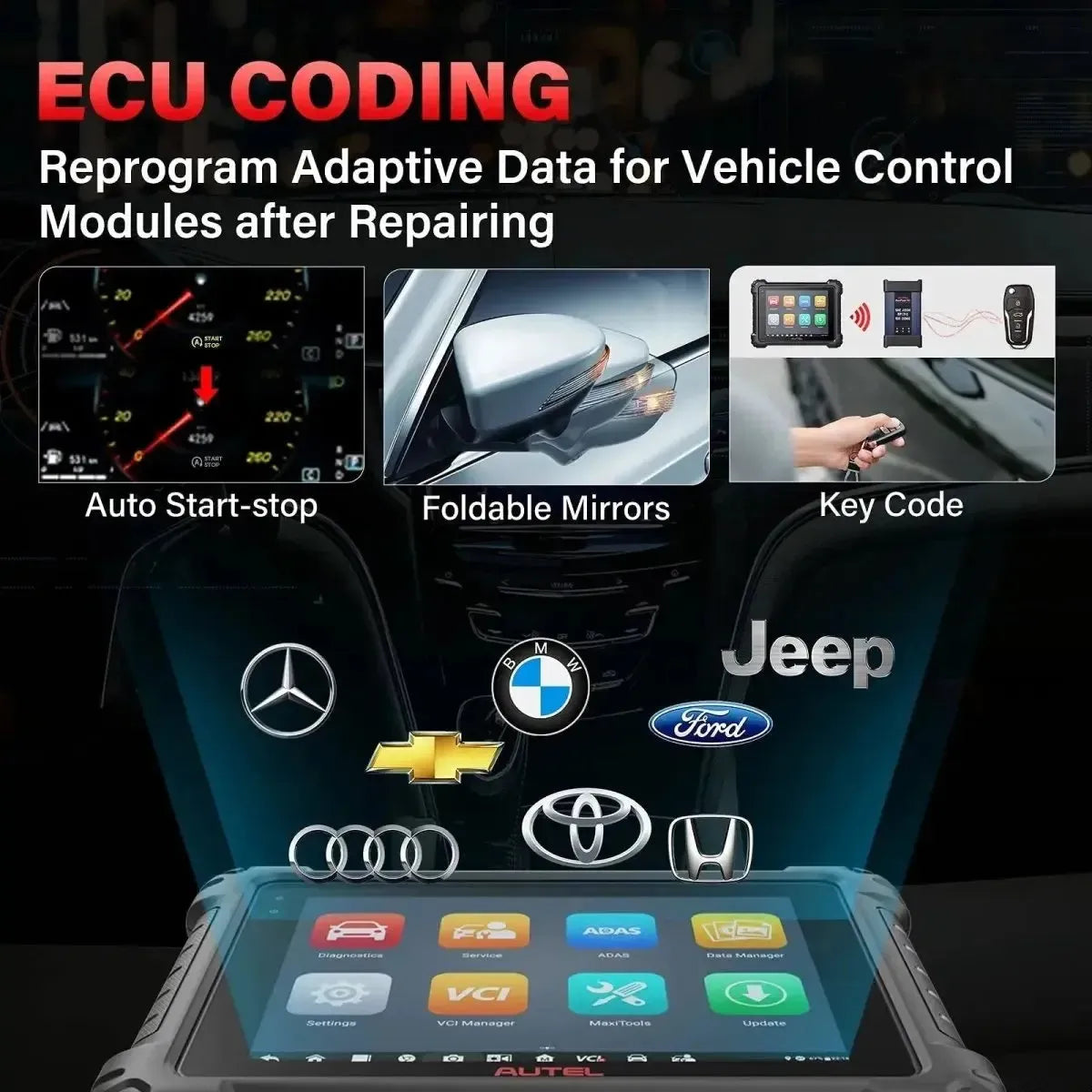 Autel MaxiCom Ultra Lite | Appareil de diagnostic | Voiture