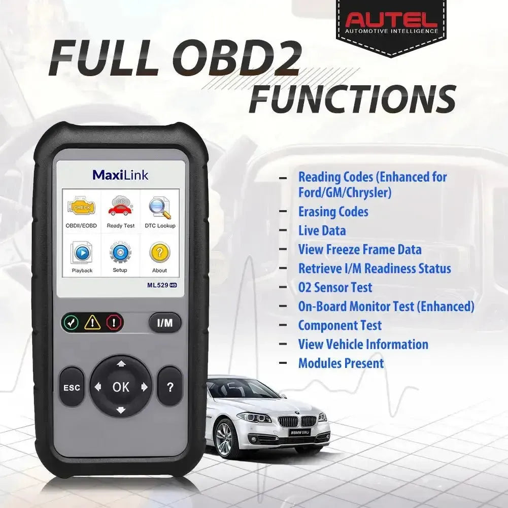 Autel MaxiLink ML529HD Voiture/Camion Lecteur de codes d'erreur