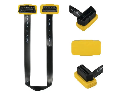 Autool (MOC255) | Câble de rallonge plat OBD2 16 broches (40 cm) | Interface