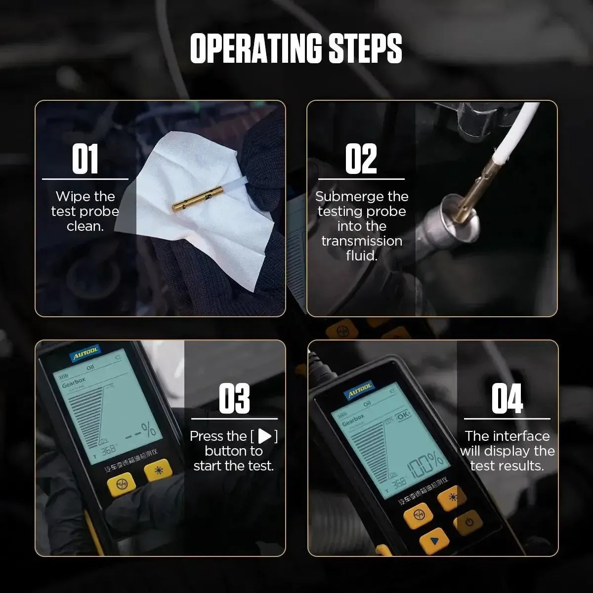 Autool AS505 | Testeur de liquide de transmission