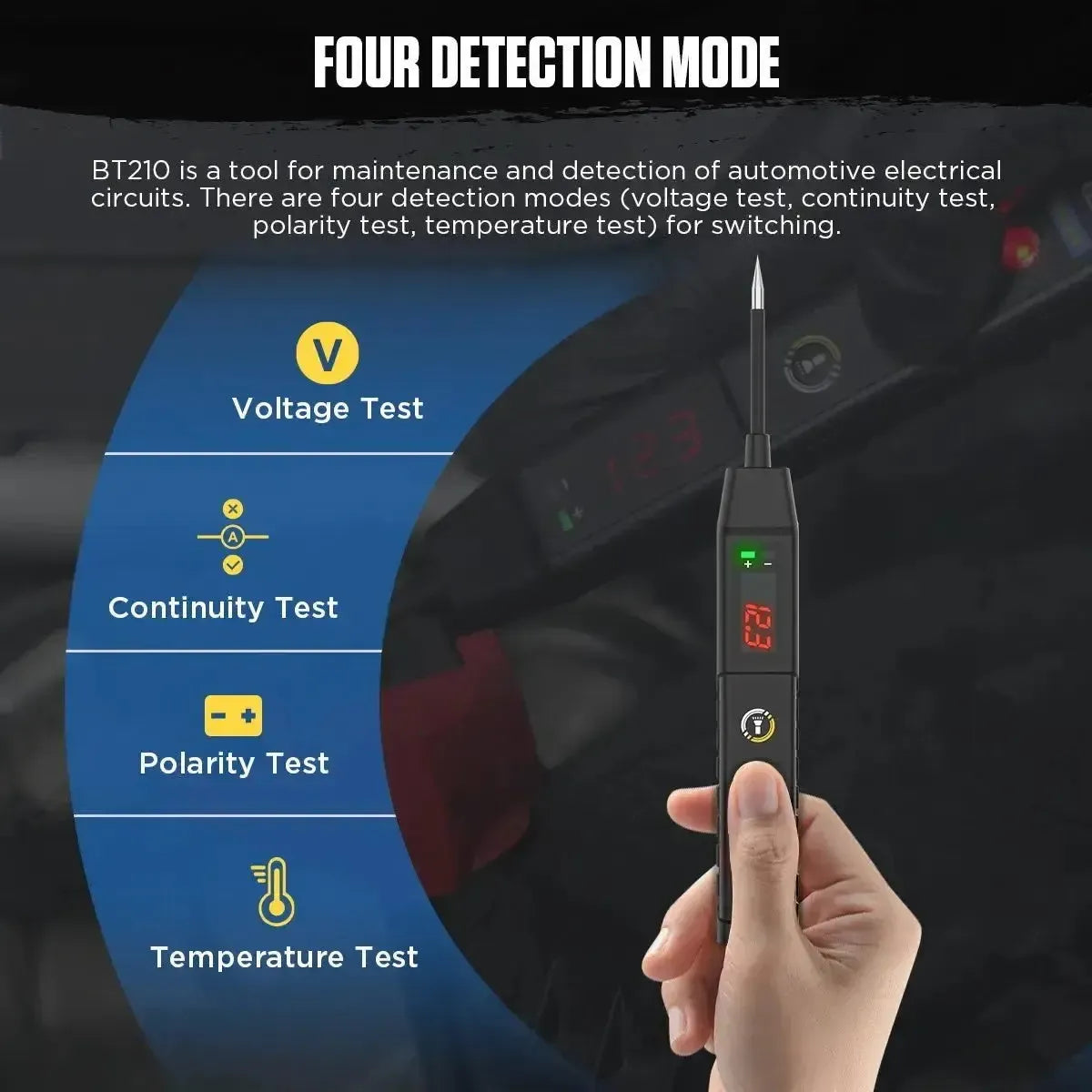 Autool BT210 | Testeur de circuit