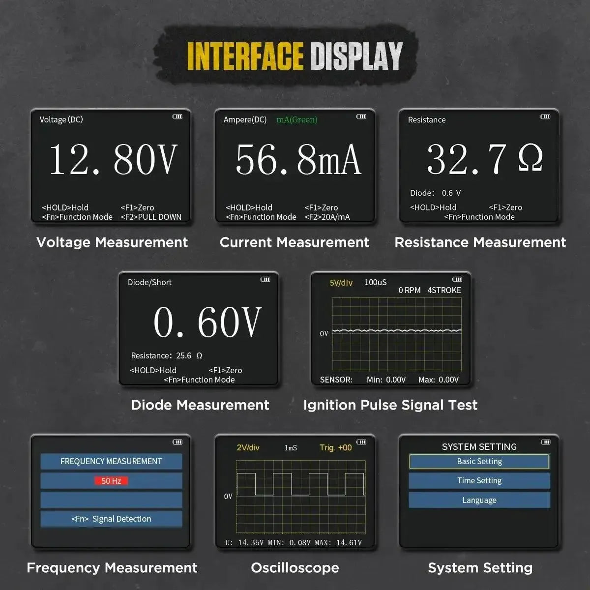 Autool DM301 | Multimètre