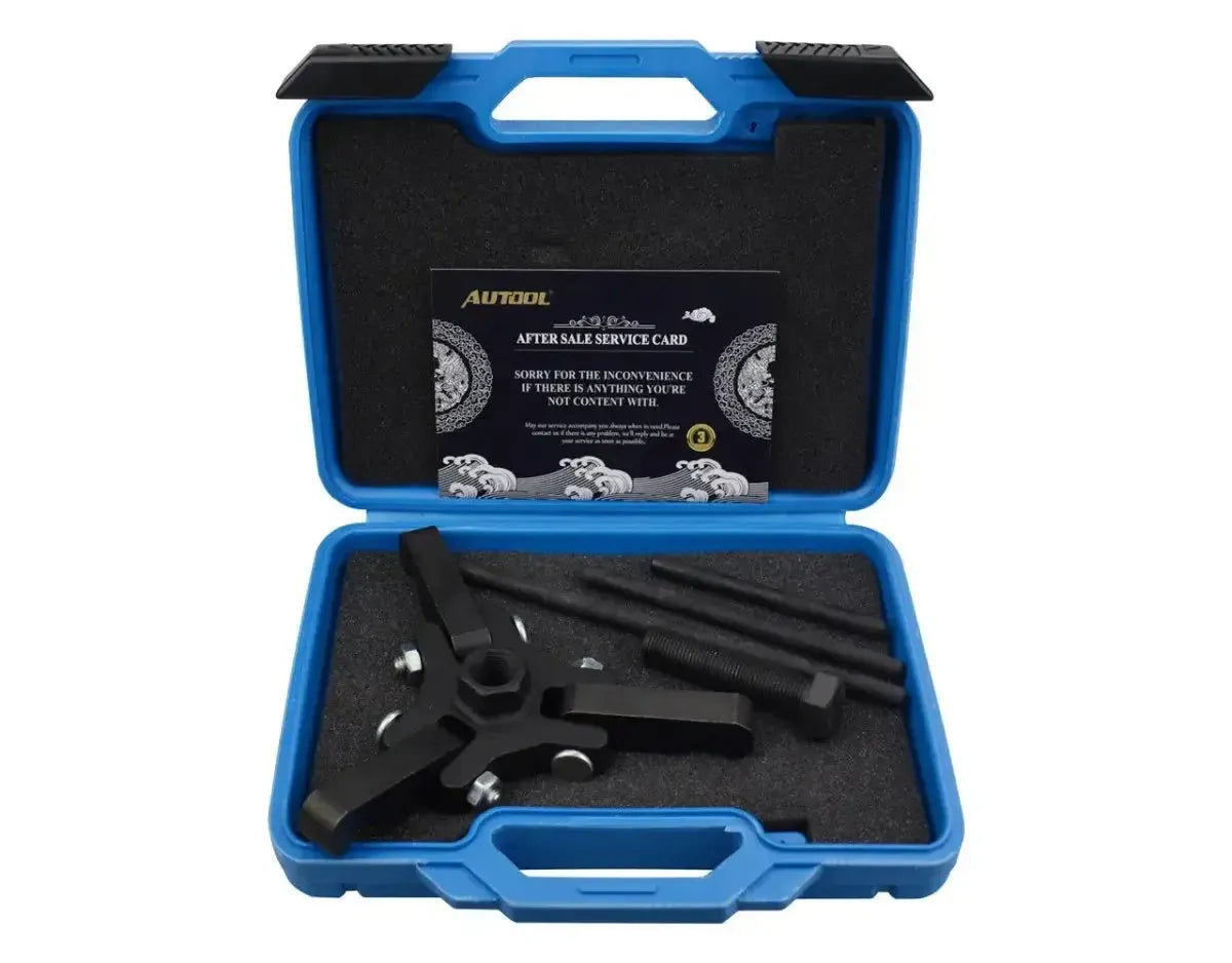 Autool Amortisseur de vibration de torsion de vilebrequin Kit de traction