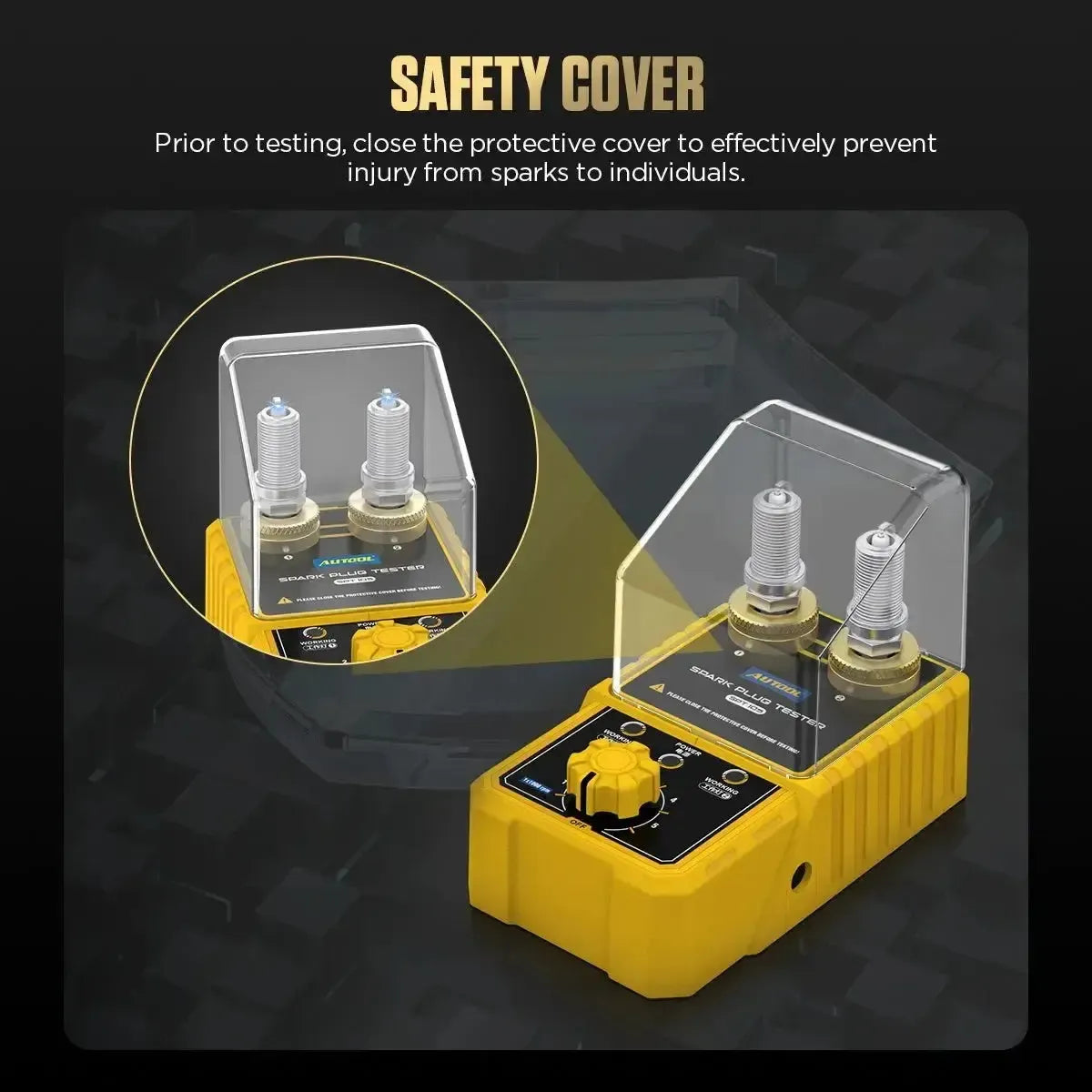 Autool SPT105 | Testeur de bougies d’allumage