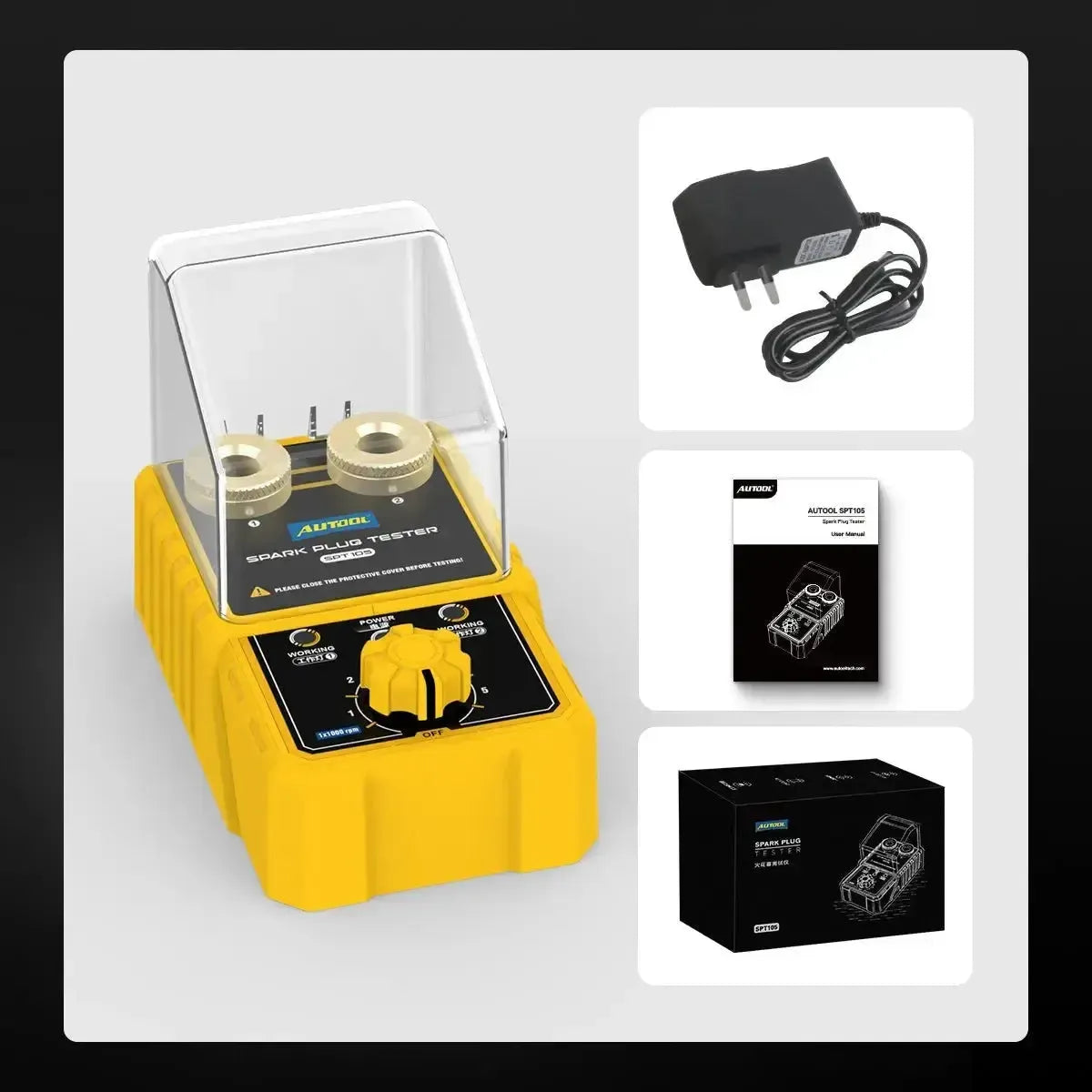 Autool SPT105 | Testeur de bougies d’allumage