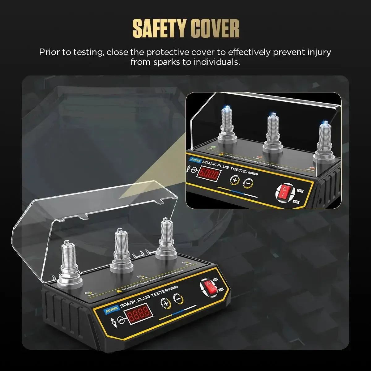 Autool SPT301 | Testeur de bougies d’allumage