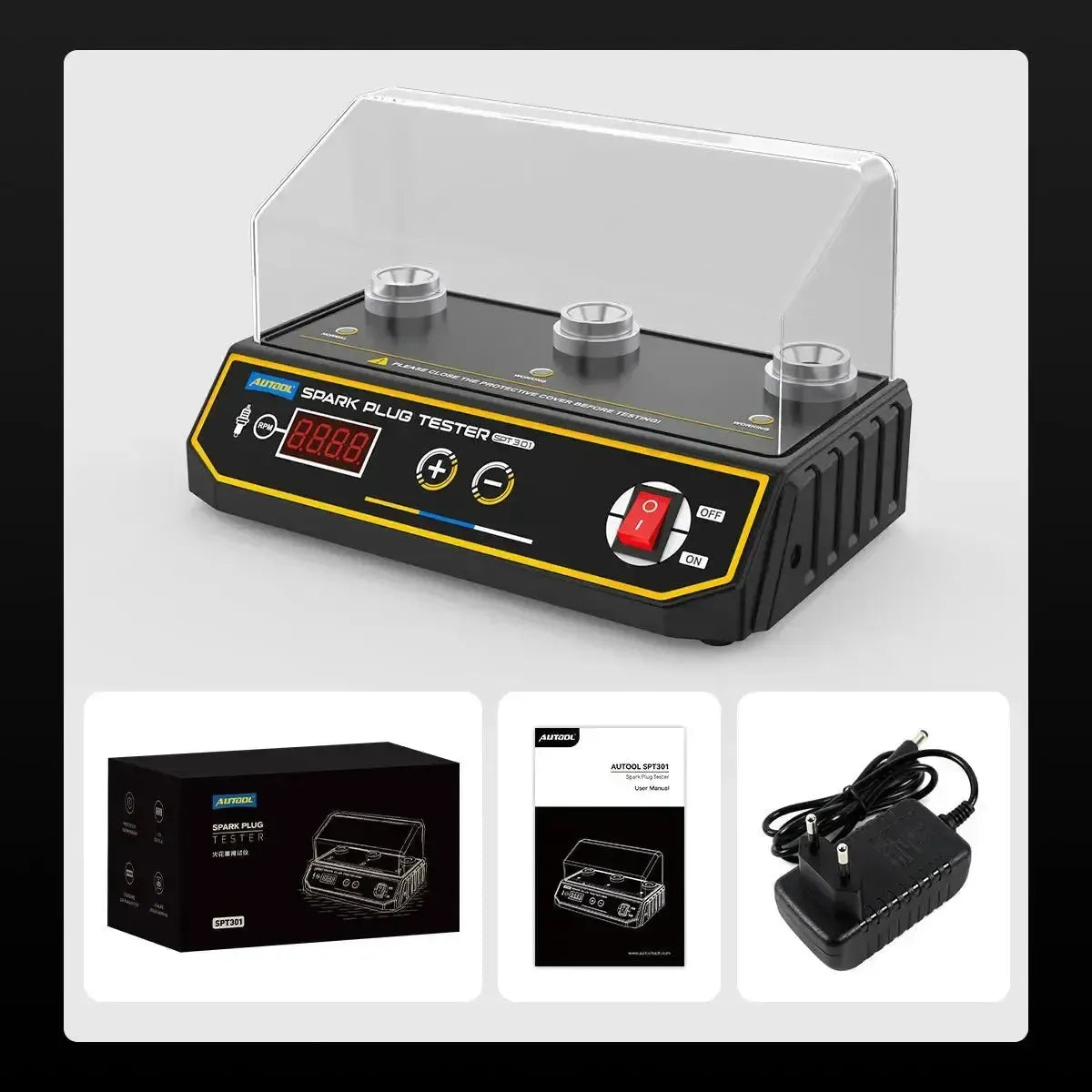 Autool SPT301 | Testeur de bougies d’allumage