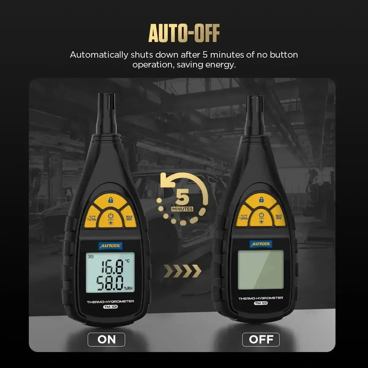 Autool TM101 | Thermo-hygromètre