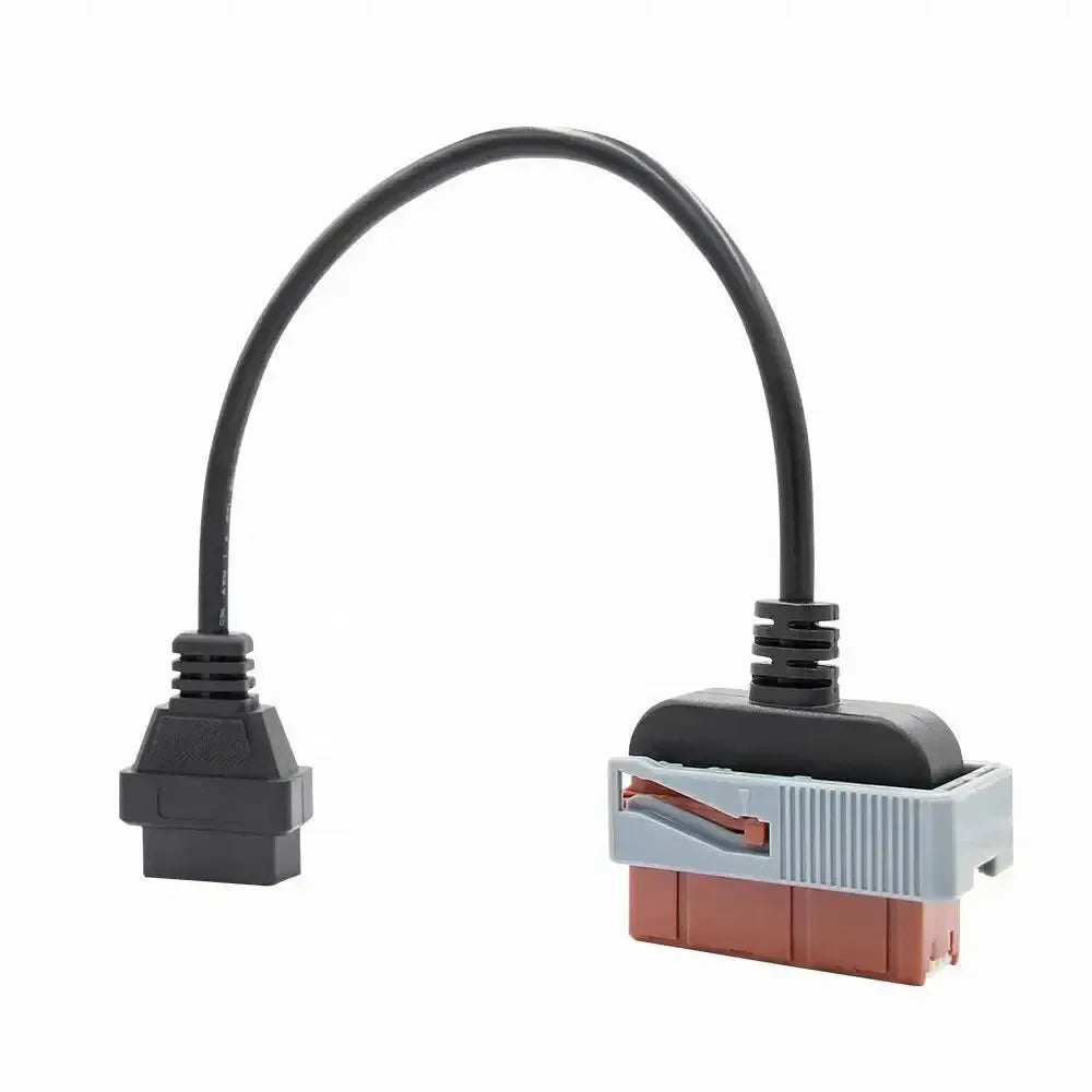 Citroën/Peugeot 30-pins OBD1 – 16-pins OBD2 Câble adaptateur | Voiture particulière