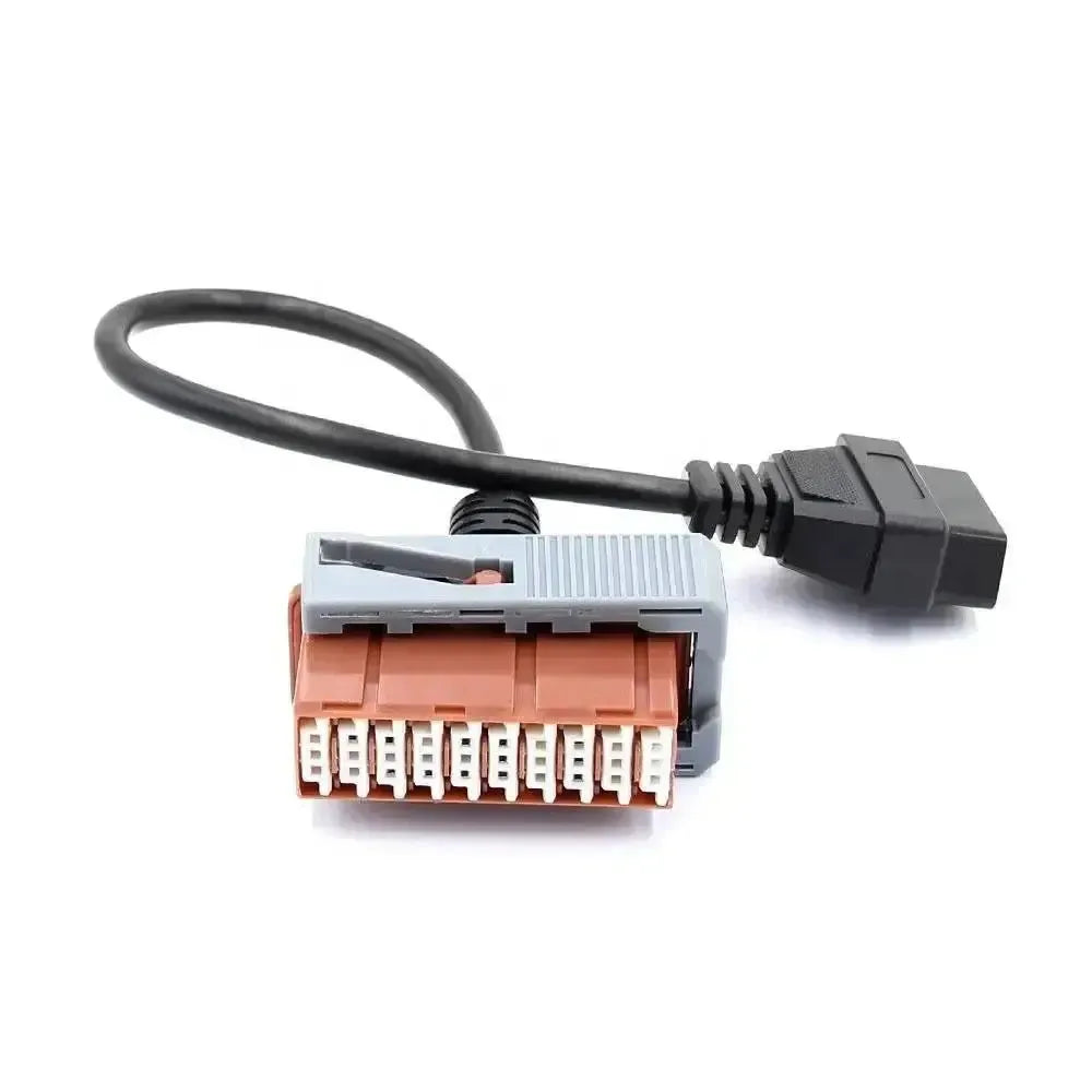 Citroën/Peugeot 30-pins OBD1 – 16-pins OBD2 Câble adaptateur | Voiture particulière