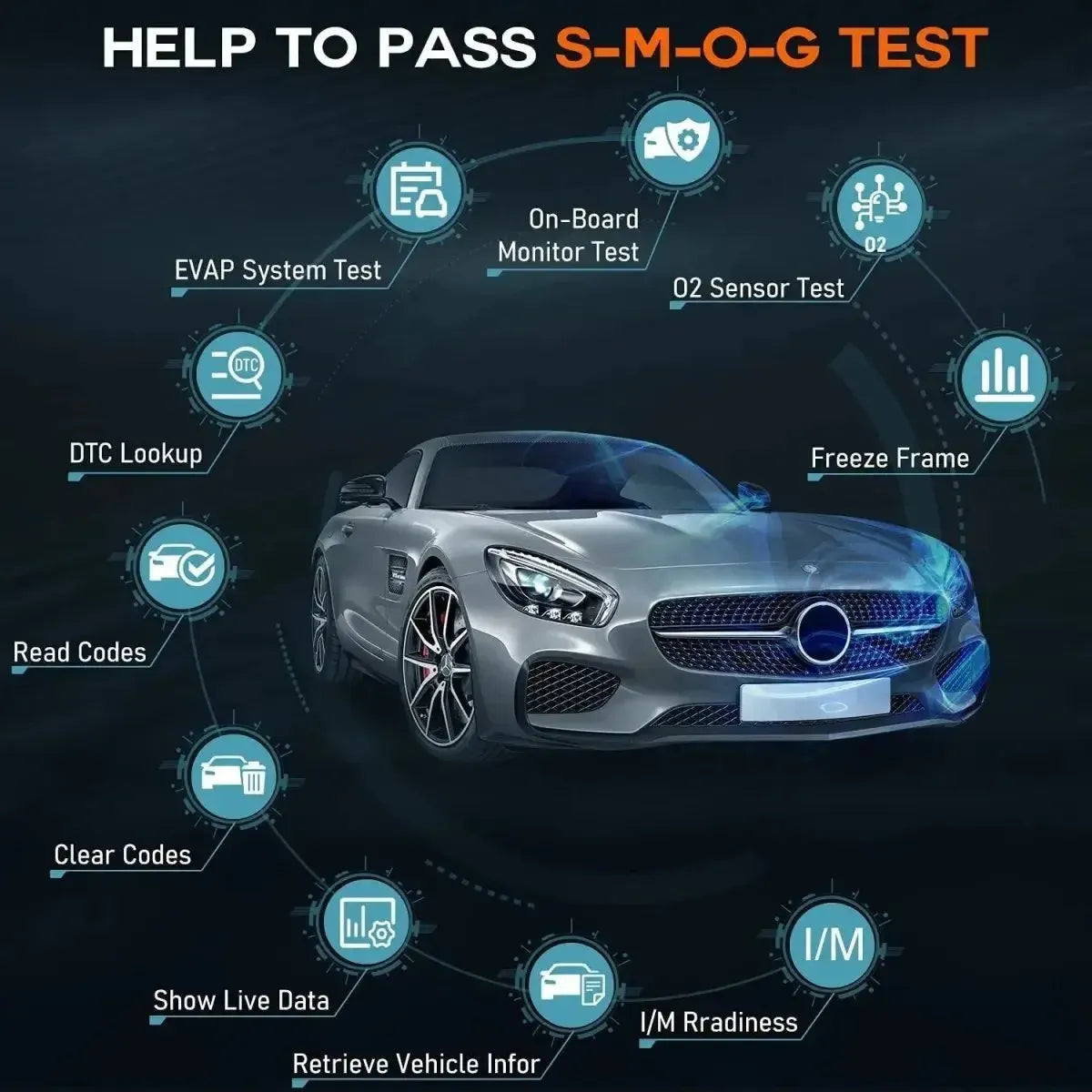 Foxwell I50 Pro | Appareil de diagnostic | Voiture