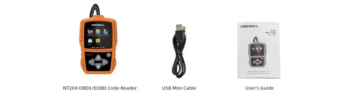 Foxwell NT204 | Lecteur de codes | Voiture