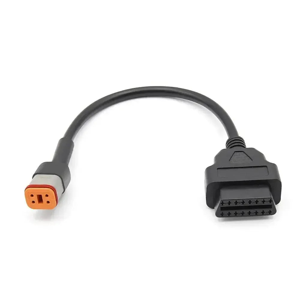 Harley-Davidson 4-pins OBD – 16-pins OBD2 Câble adaptateur | Moto