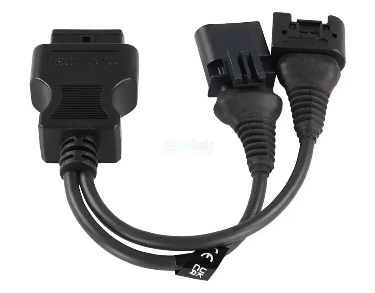 Jaltest (JDC567A) | AGCO Sisu Câble adaptateur 4+4 broches OBD - 16 broches OBD2 | Véhicule agricole