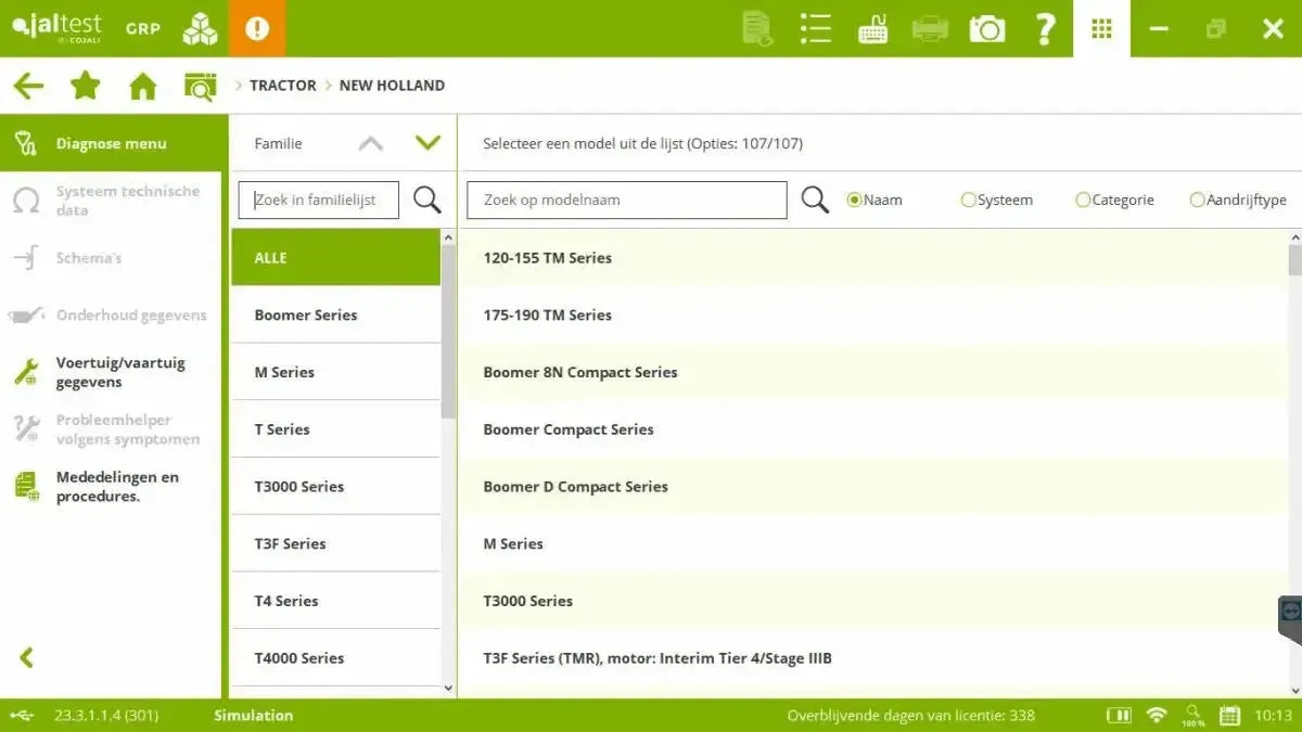 Jaltest AGV (Agricole) Appareil de diagnostic