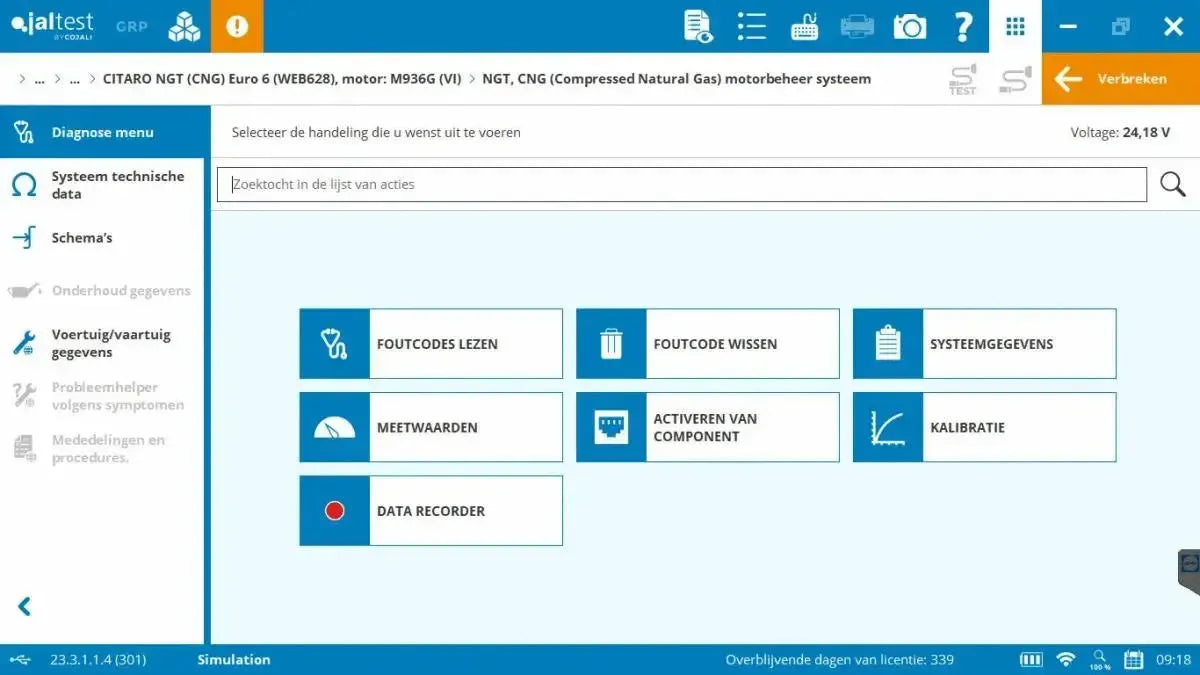 Jaltest Autobus Appareil de diagnostic