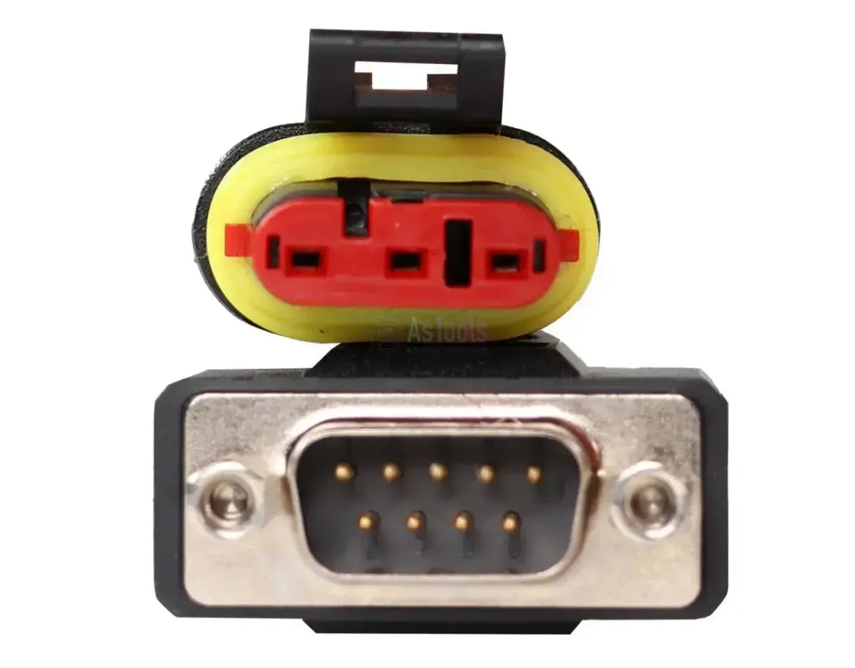 Jaltest (JDC515A) | Carraro 3+9 broches OBD - 16 broches OBD2 Câble adaptateur | Véhicule agricole