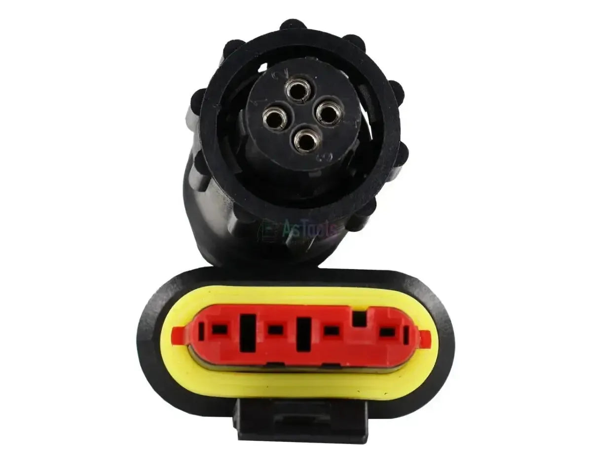 Jaltest (JDC519A) | Claas/Renault 4+4 broches OBD – 16 broches OBD2 Câble adaptateur | Véhicule agricole