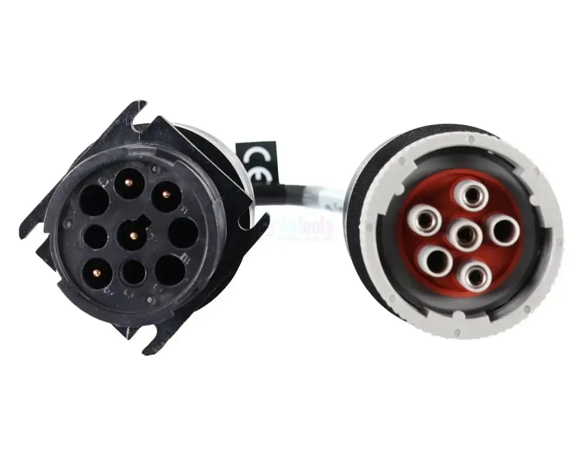 Jaltest (JDC211A) | Deutsch 6 broches – 9 broches J1939 Câble adaptateur | Véhicule industriel et utilitaire