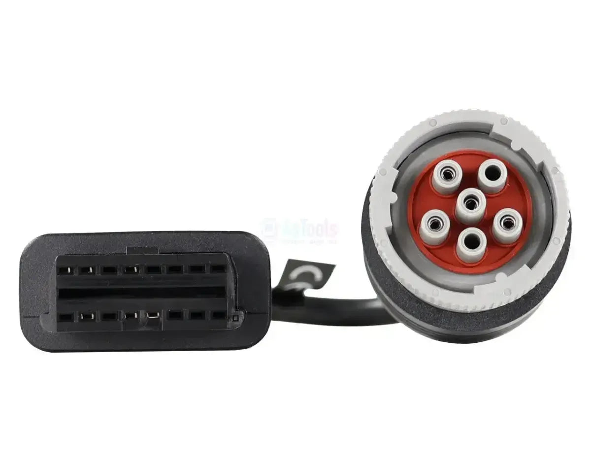 Jaltest (JDC629A) | Allemand 6 broches OBD – 16 broches OBD2 Câble adaptateur | Bateau à moteur