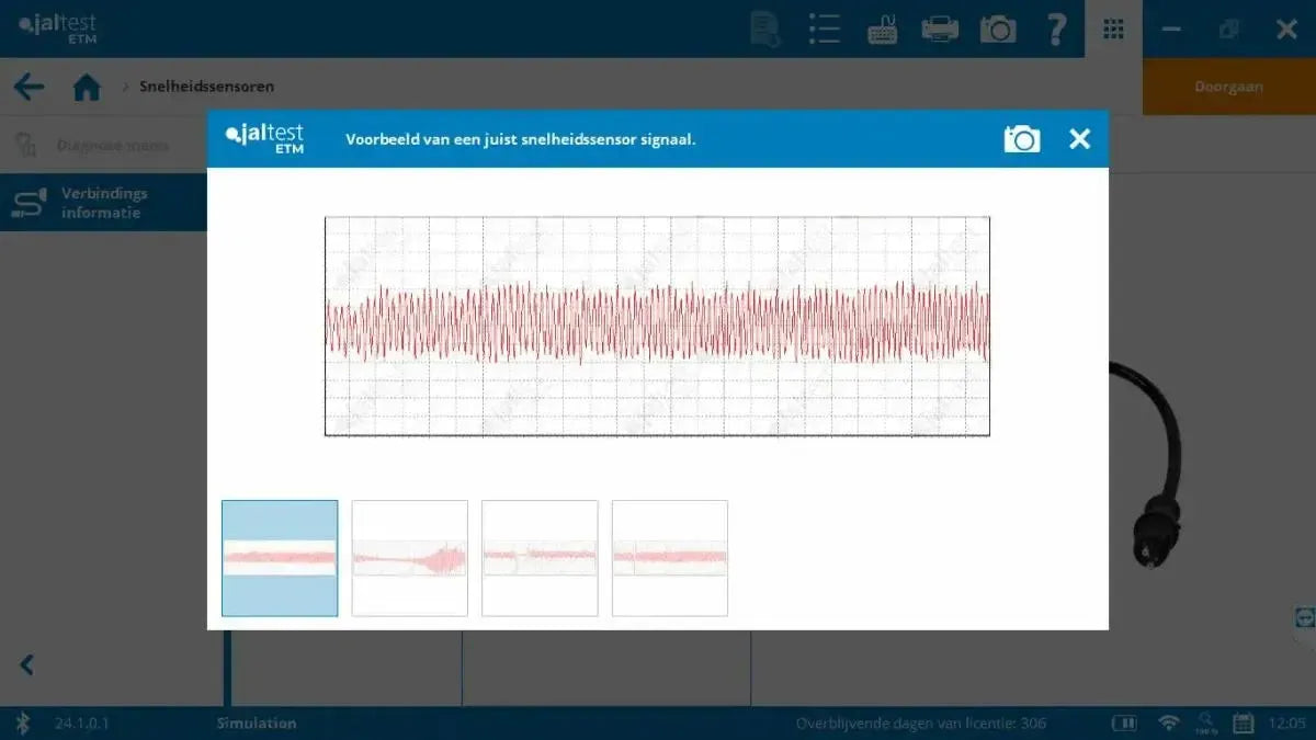 Jaltest (70001007) | Câble d'interface ETM V9 | Accessoires