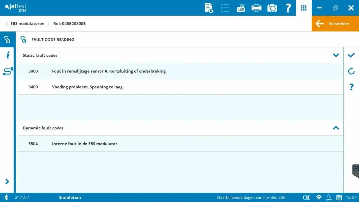 Jaltest (70001007) | Câble d'interface ETM V9 | Accessoires