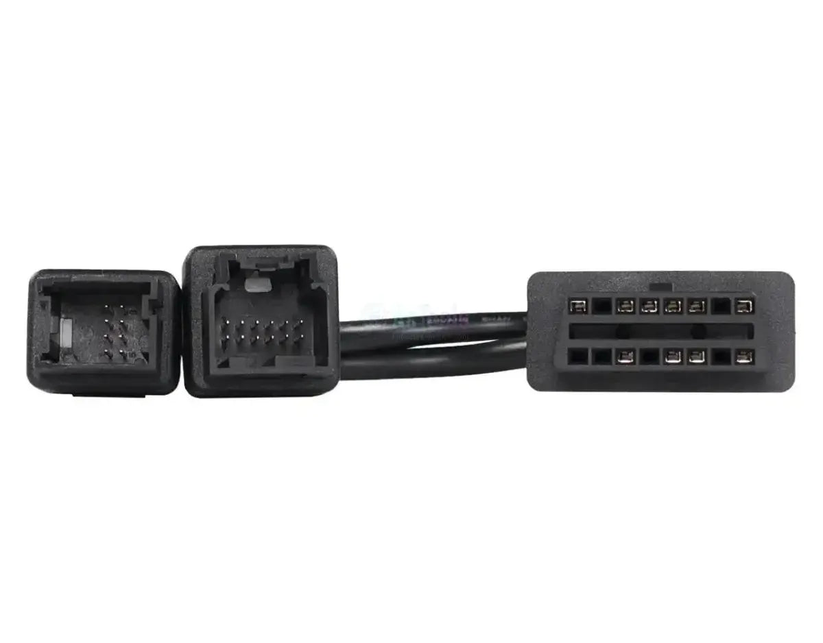 Jaltest (JDC406A) | FCA (SGW) 12+8 broches OBD - 16 broches OBD2 Câble adaptateur | Voiture