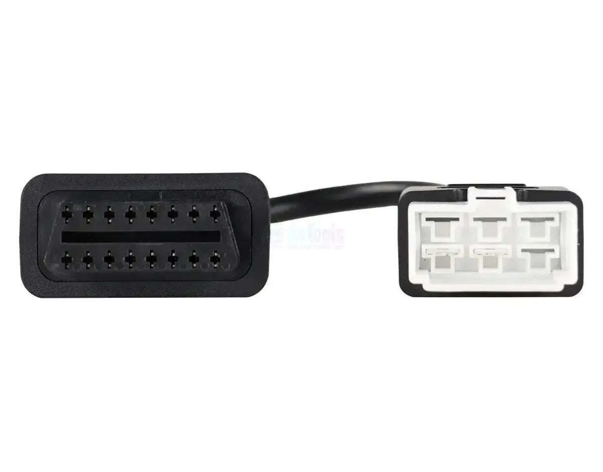 Jaltest (JDC535A) | Câble adaptateur Hitachi 6 broches OBD – 16 broches OBD2 | Machine tout-terrain et de construction