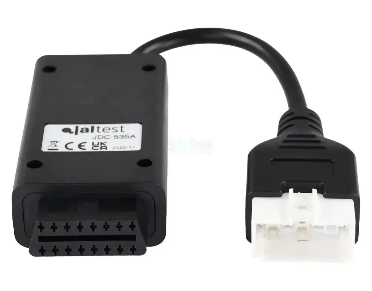 Jaltest (JDC535A) | Câble adaptateur Hitachi 6 broches OBD – 16 broches OBD2 | Machine tout-terrain et de construction