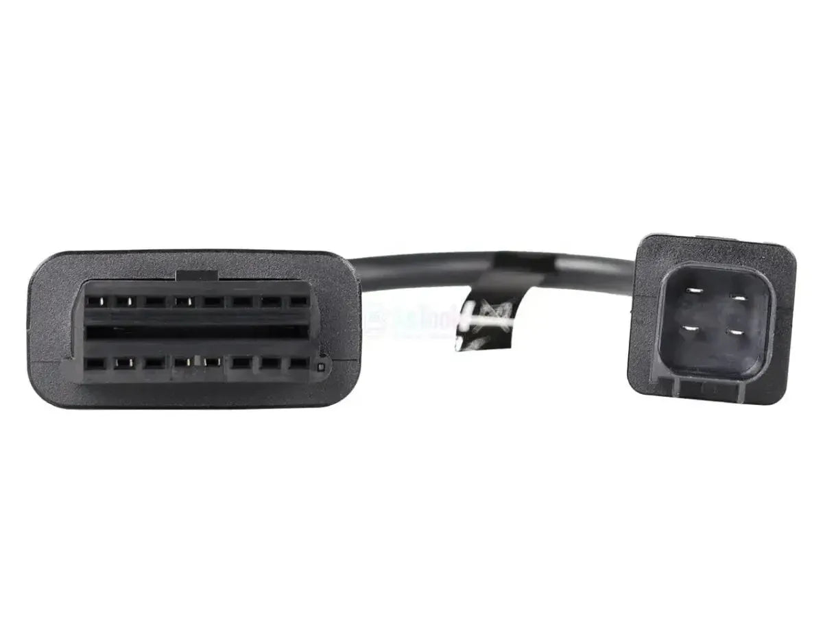 Jaltest (JDC610A) | Kawasaki 4 broches OBD – 16 broches OBD2 Câble adaptateur | Scooter des mers