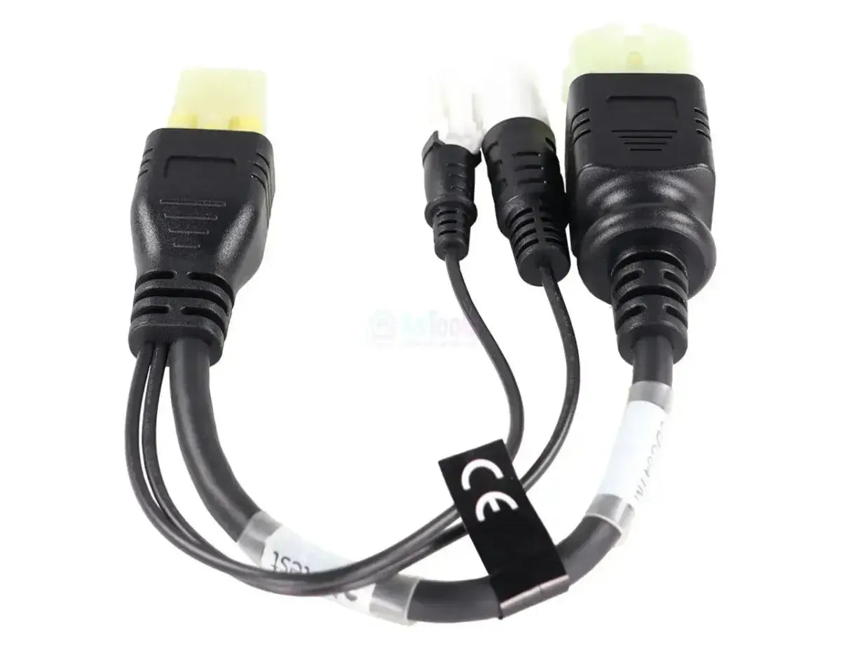 Jaltest (JDC641M) | Câble d'alimentation OBD Kawasaki 6+6 broches | Scooter des mers