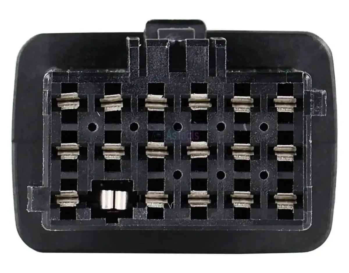 Jaltest (JDC305A) | Knorr-Bremse ABS 18+18 broches OBD - 16 broches OBD2 Câble adaptateur | Véhicule utilitaire