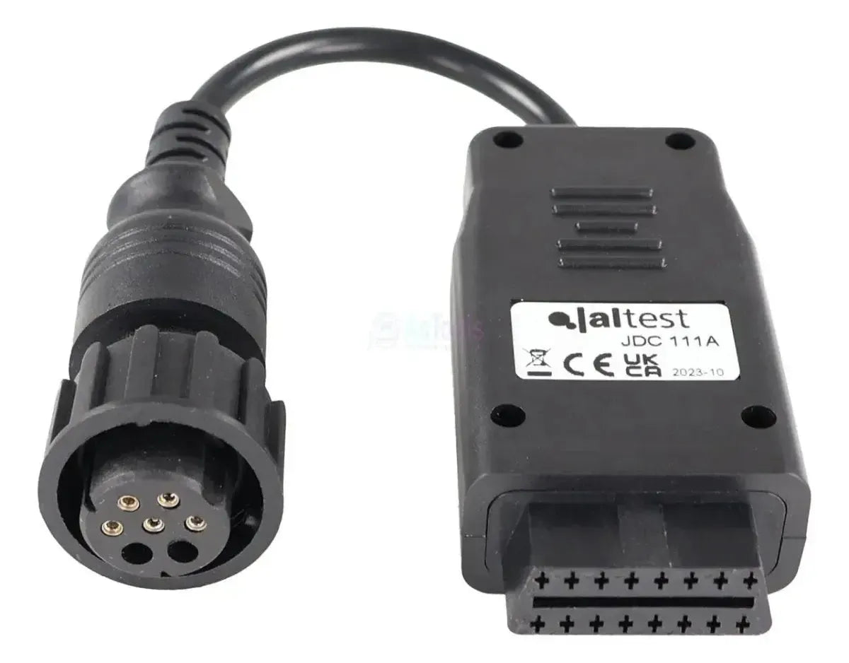 Jaltest (JDC111A) | Knorr-Bremse KB4-TA ABS 7 broches OBD - 16 broches OBD2 Câble adaptateur | Remorque