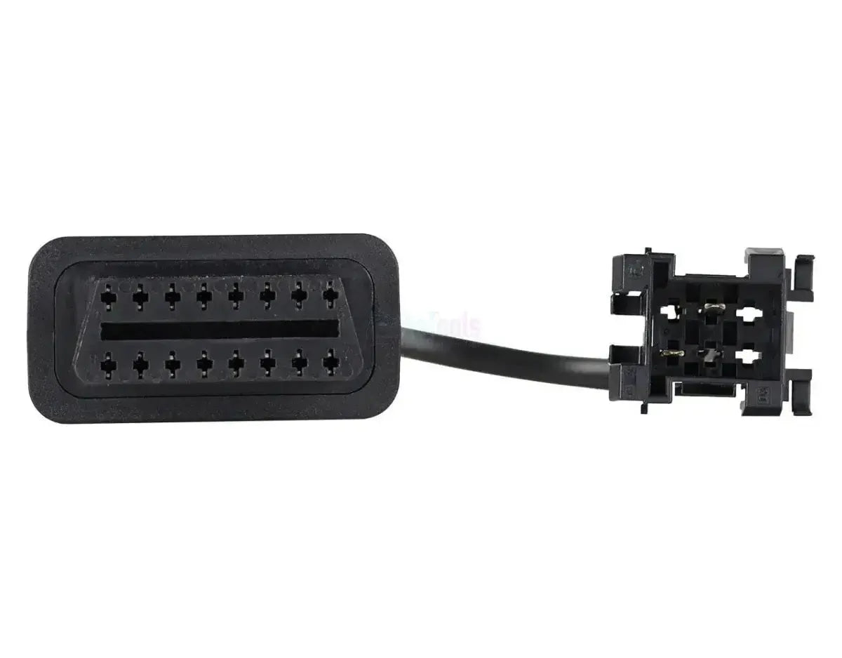 Jaltest (JDC551A) | Câble adaptateur Liebherr 6 broches OBD – 16 broches OBD2 | Machine tout-terrain et de construction