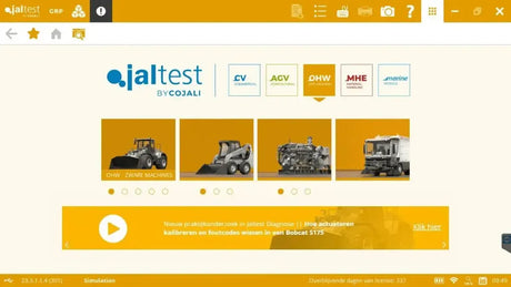 Jaltest Balayeuses Appareil de diagnostic