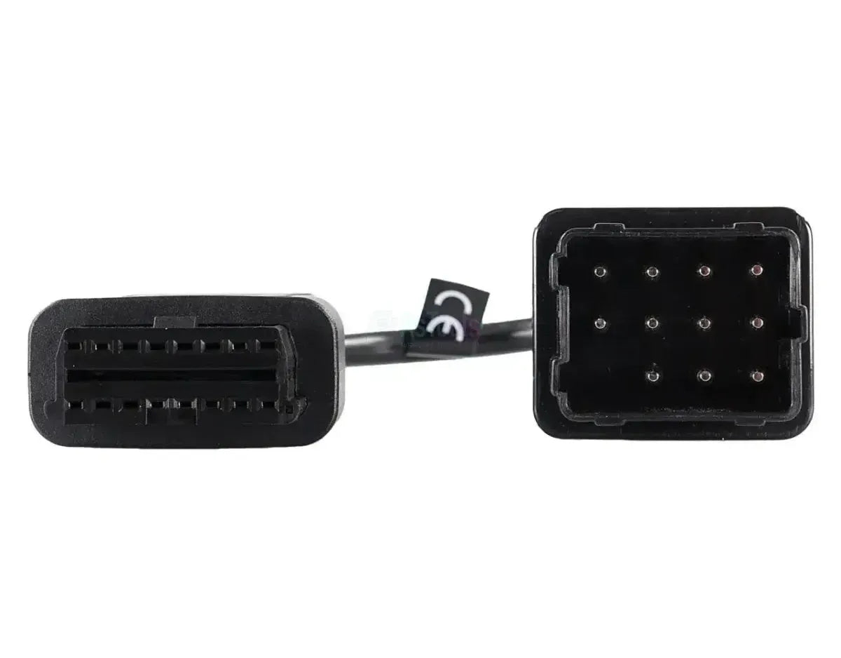 Jaltest (JDC205A) | Renault 11 broches OBD1 - 16 broches OBD2 Câble adaptateur | Camion