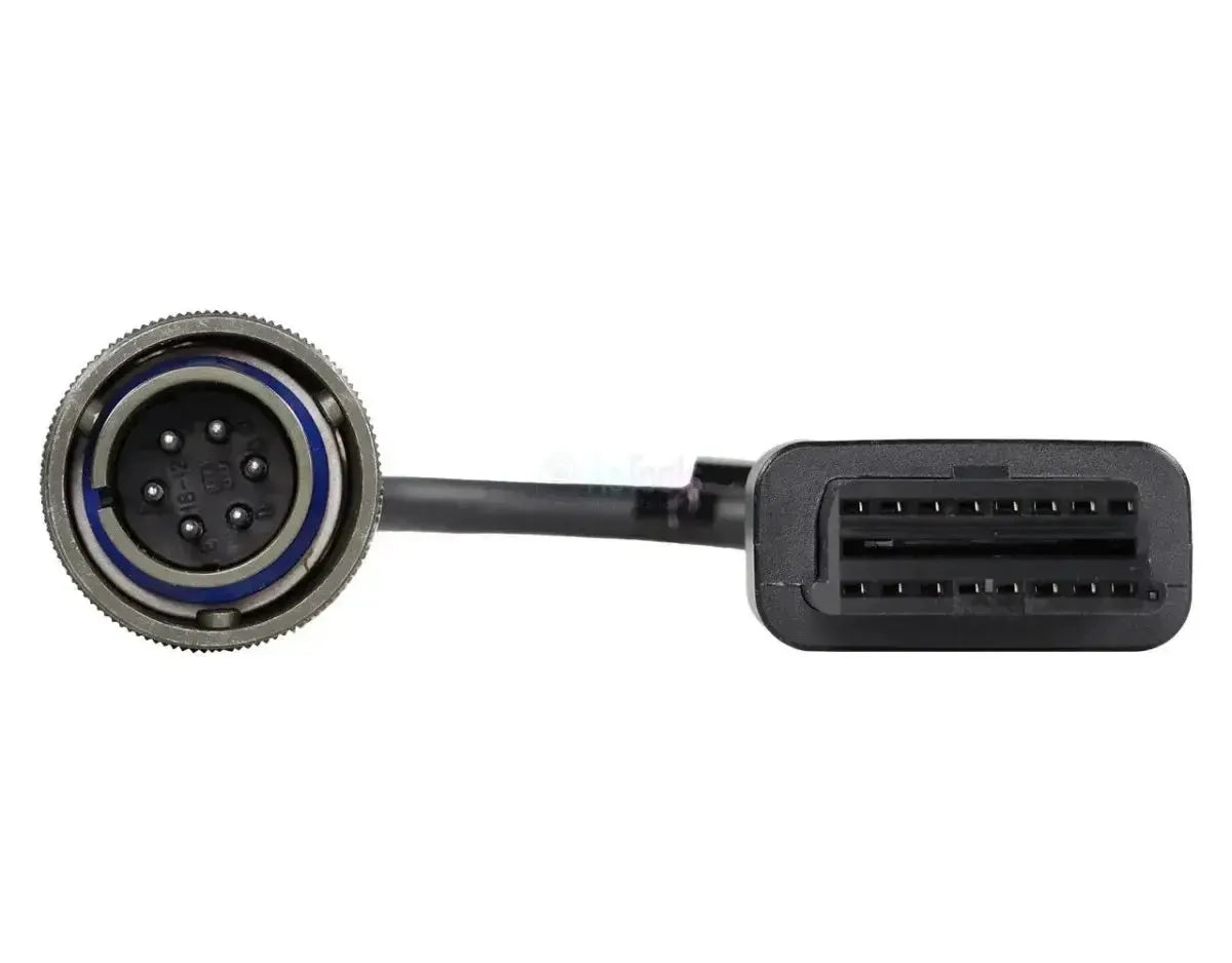 Jaltest (JDC502A) | Câble adaptateur Steyr 6 broches OBD – 16 broches OBD2 | Moteur à combustion