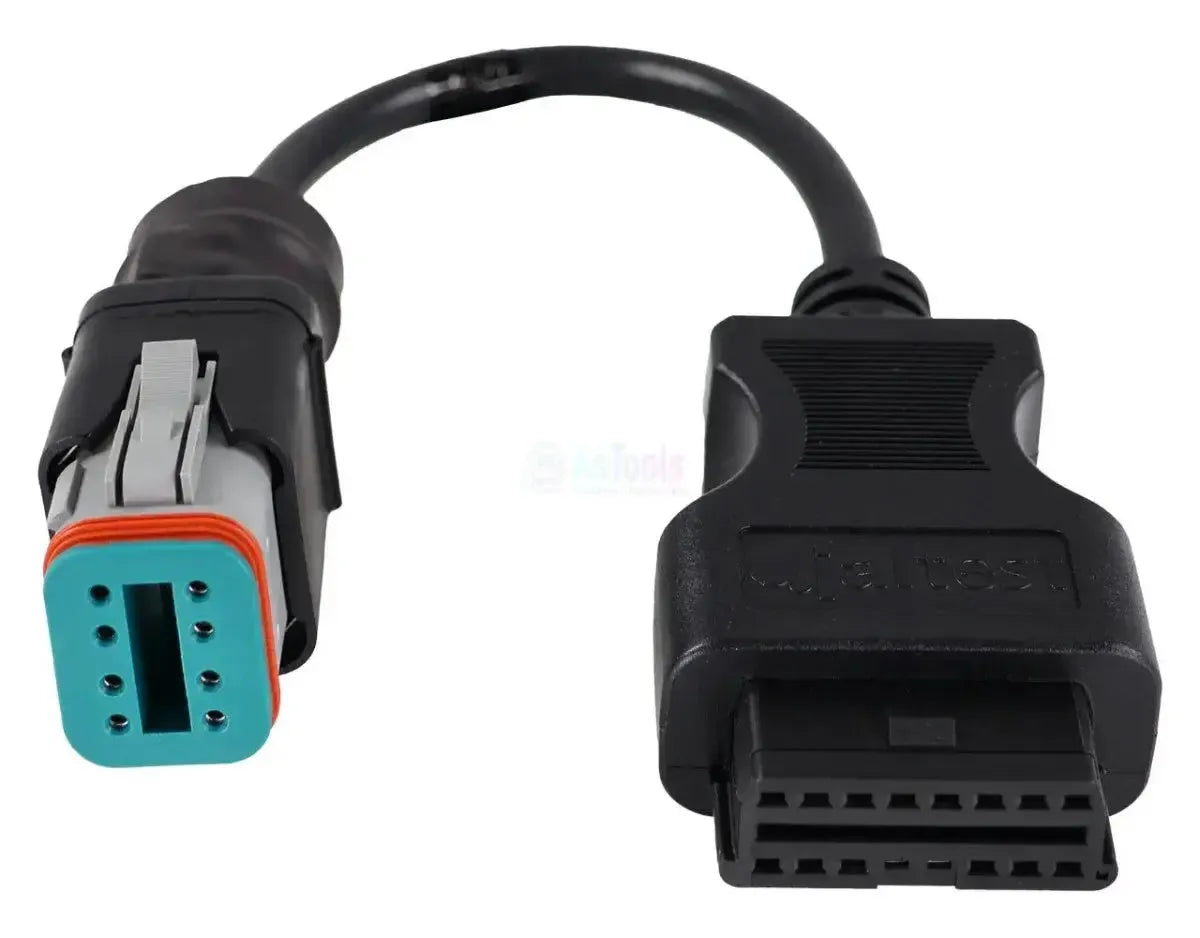 Jaltest (JDC528A) | Volvo Penta câble adaptateur 8 broches OBD - 16 broches OBD2 | Moteur à combustion