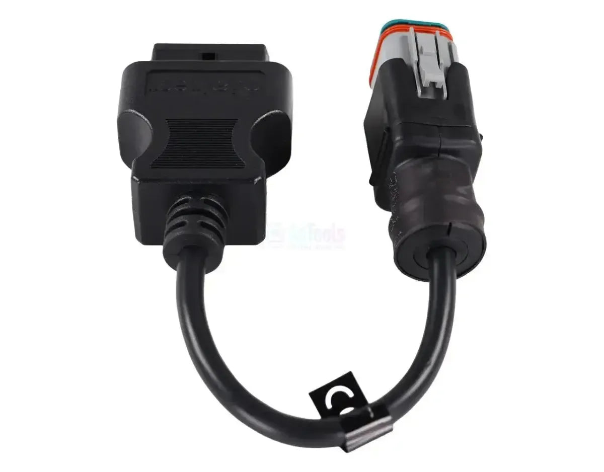 Jaltest (JDC528A) | Volvo Penta câble adaptateur 8 broches OBD - 16 broches OBD2 | Moteur à combustion