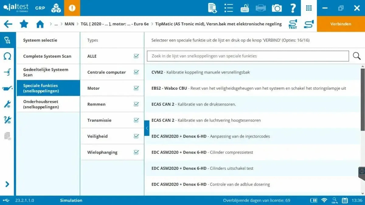 Jaltest Camion Appareil de diagnostic