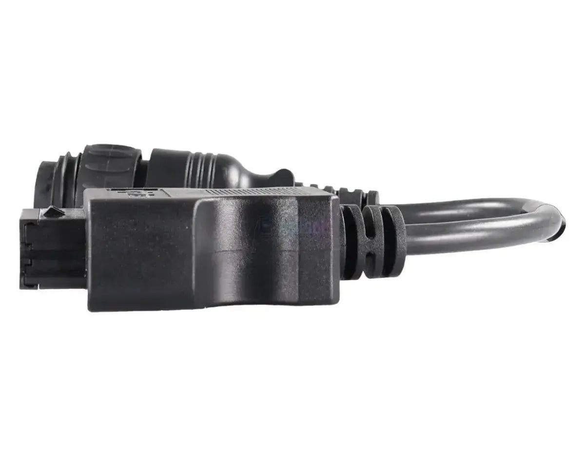 Jaltest (JDC103A) | Wabco/Knorr-Bremse 7 broches - 16 broches OBD2 Câble adaptateur | Remorque