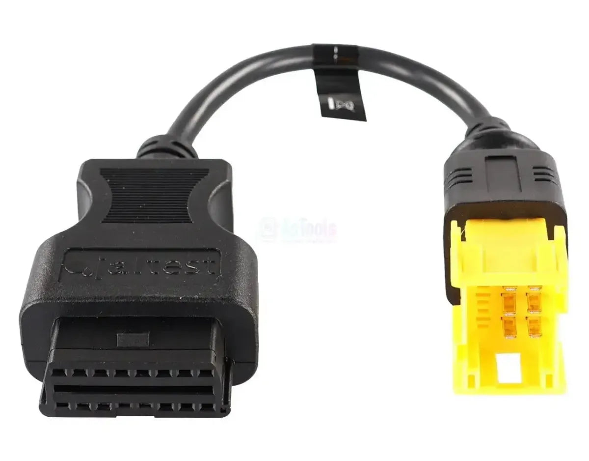 Jaltest (JDC309A) | ZF Ecolife MCP 9 broches OBD - 16 broches OBD2 Câble adaptateur | Autobus