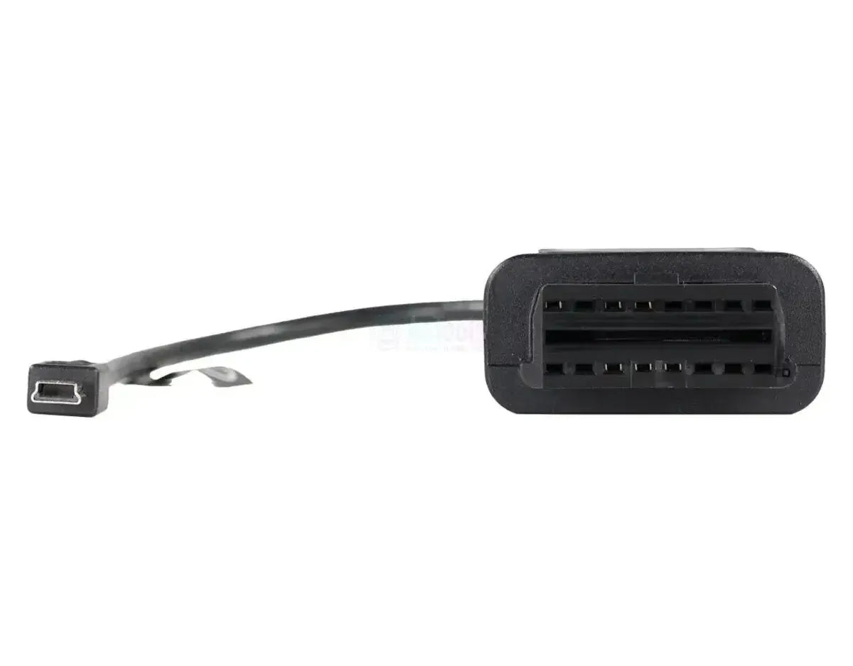 Jaltest (JDC308A) | ZF Ecolife Mini-USB - Câble adaptateur 16 broches OBD2 | Autobus