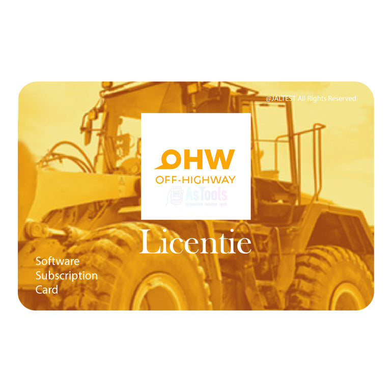 Jaltest (74001014) | OHW (hors route) | Licence logicielle